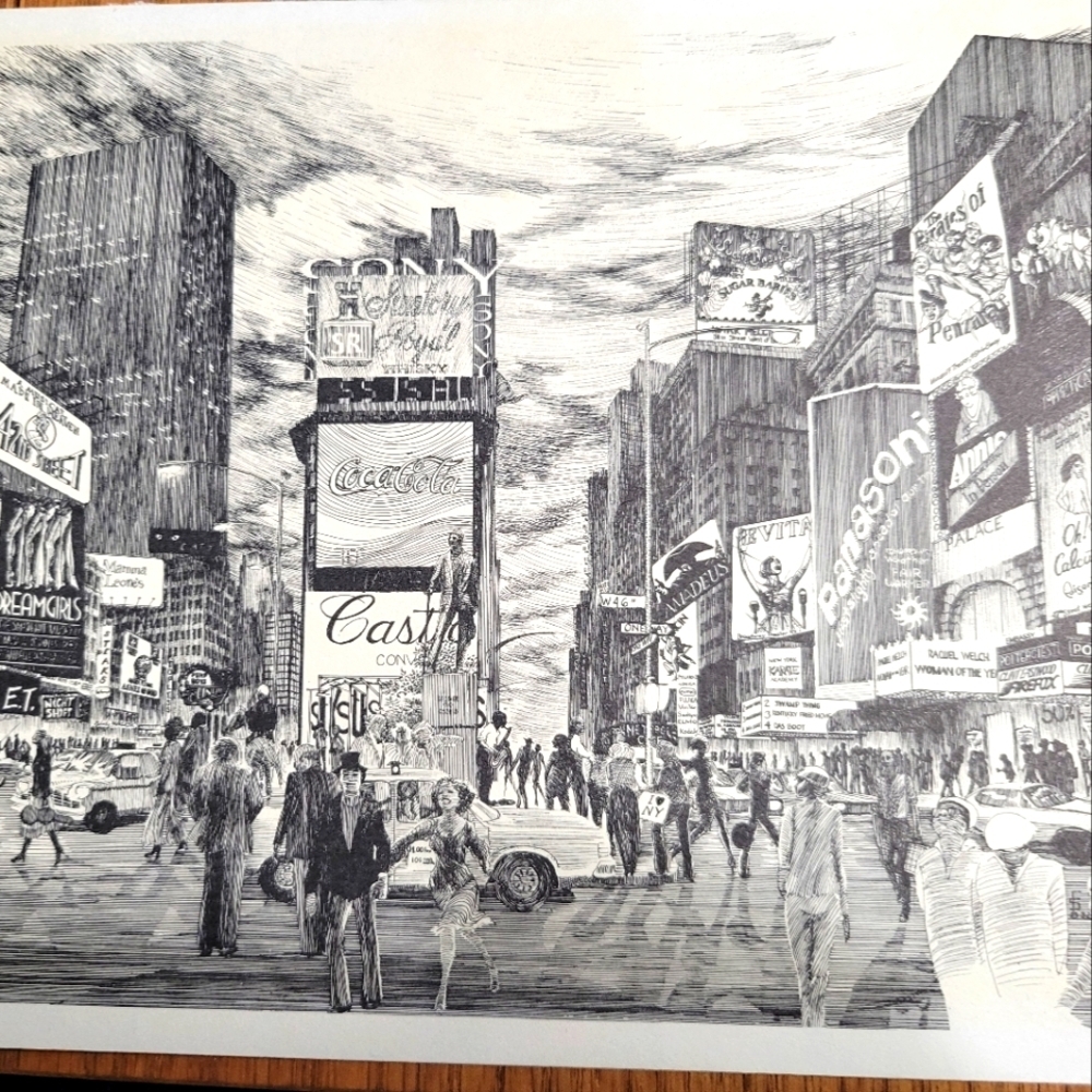 "NYC Time Square " by Sandra Finkenberg